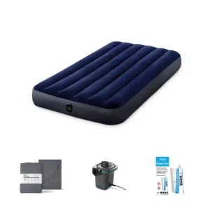 Heißes Angebot Intex Classic Downy 191 x 99 cm Luftmatratzen-Set - 4-teilig