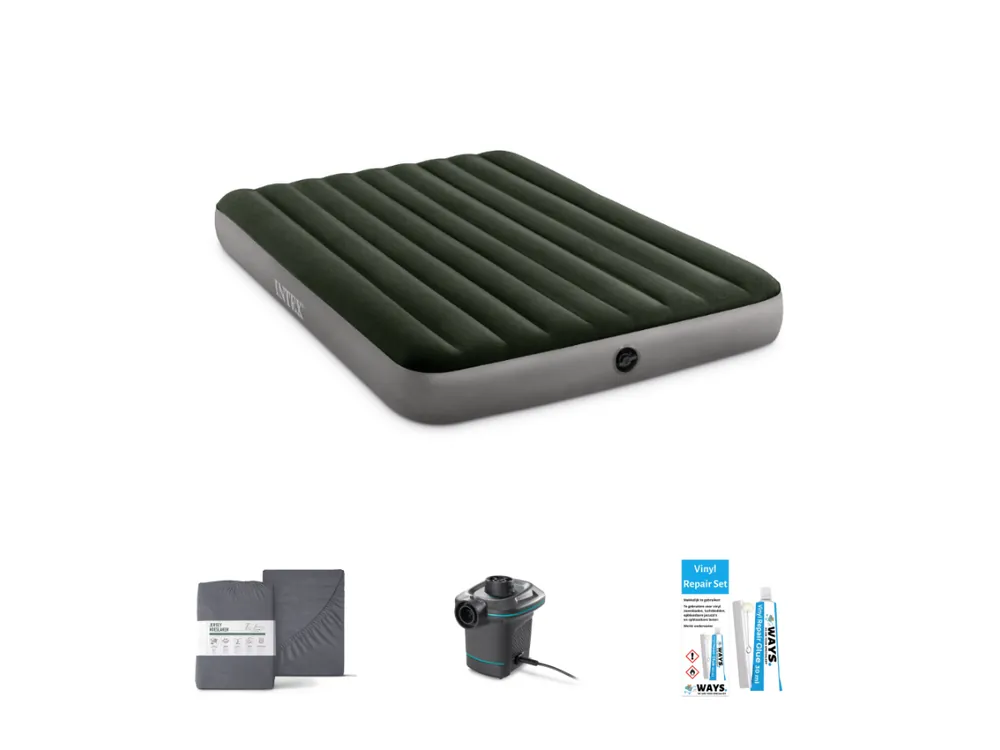 Intex Prestige Downy 203 x 152 cm Luftmatratzen-Set - 4-teilig Jetzt Kaufen