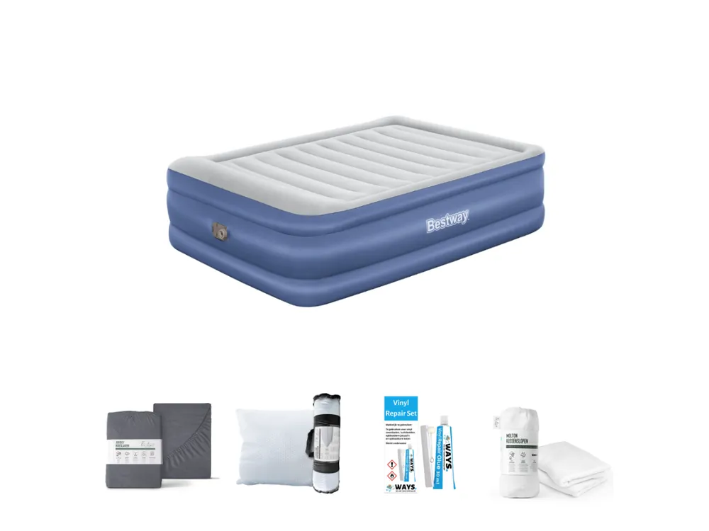 Bestway Tritech Queen 203 x 152 cm Luftmatratzen-Set - 5-teilig Super-Preis