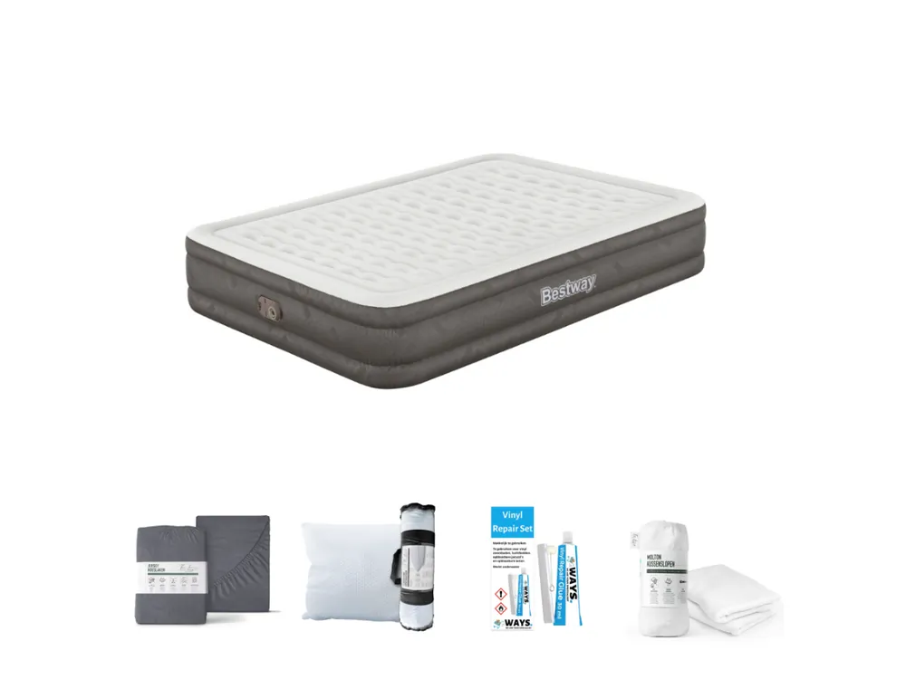 Bestway Fortech 203 x 152 cm Luftmatratzen-Set - 5-teilig Markenware