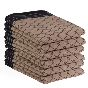 DoubleDry Deluxe 50 x 70 cm 6er Set geschirrtüchern - Beige Aktuell
