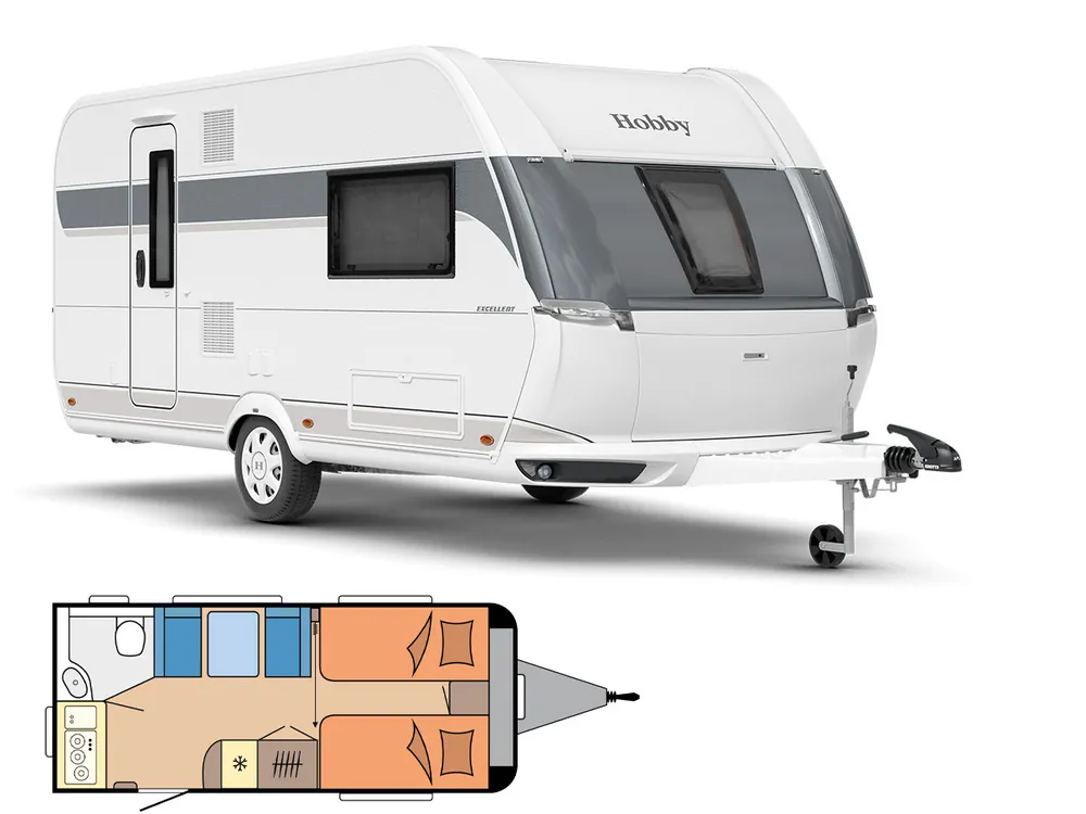 Hobby Excellent 460 SL 2026 Wohnwagen Sofort Bestellen