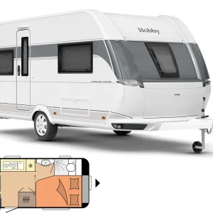 Bestseller Hobby Excellent Edition 460 UFE 2026 Wohnwagen
