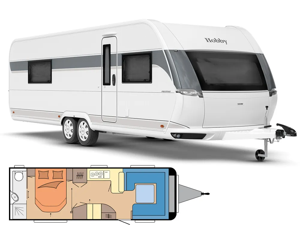 Direktkauf Hobby Prestige 720 WQC 2026 Wohnwagen