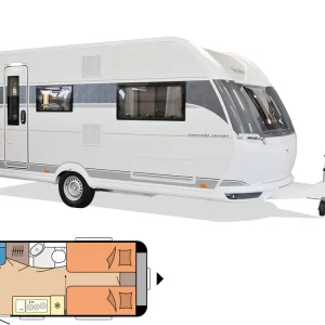 Hobby 495 UL Excellent Edition 2026 Wohnwagen Bestseller