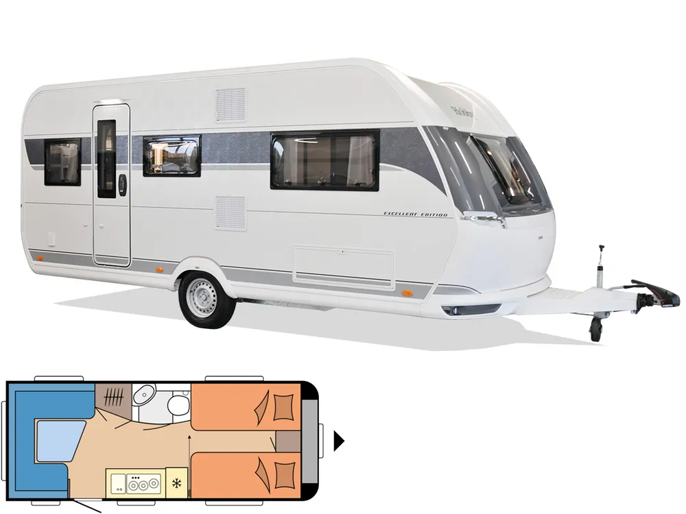 Hobby 495 UL Excellent Edition 2026 Wohnwagen Bestseller