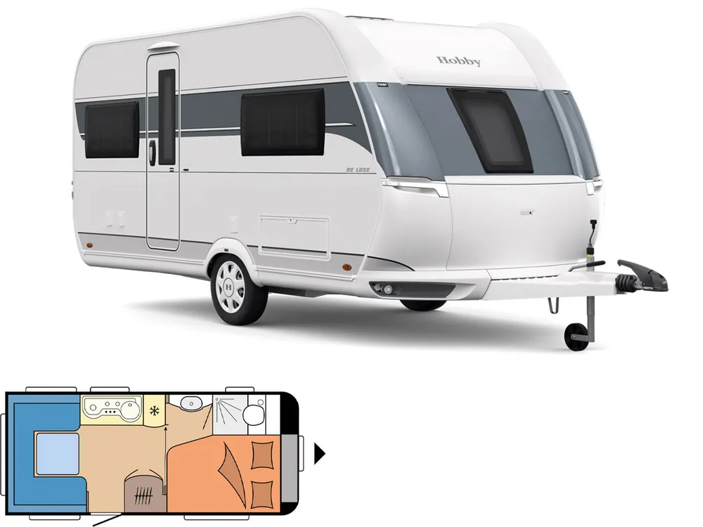 Hobby 460 UFE De Luxe 2026 Wohnwagen Preisknaller