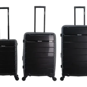 Discovery Skyward 55/65/75 cm Reisekofferset - Black Preisreduziert