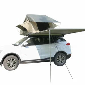OutdoorU Auto Markise 250cm inkl. Cover - Khaki Sonderaktion