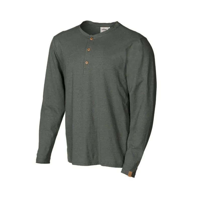 Günstig Ivanhoe gy eje hemp herren langarmshirt – grün