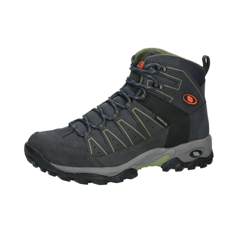 Ausverkauf Brütting mount pinos high wanderschuhe - grau/grün