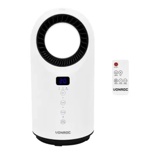 Vonroc 1500 watt Bladeless Elektroheizung - White Nur Für Kurze Zeit
