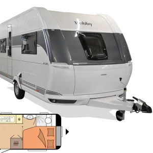 Echt Hobby De Luxe 460 UFe 2025 Wohnwagen