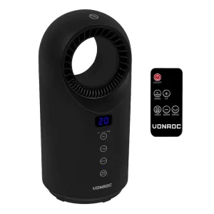 Günstig Vonroc 1500 watt Bladeless Elektroheizung - Black