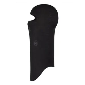 Buff Merino Lightweight Balaclava Sturmhaube - Solid Black Markenware