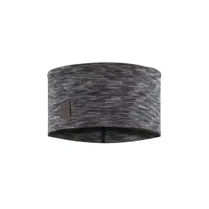 Top-Seller Buff Merino Heavy Stirnband - Multistripes Fog Grey