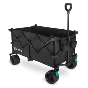 Neu Im Sortiment VONROC faltbar XL Bollerwagen - 80 kg