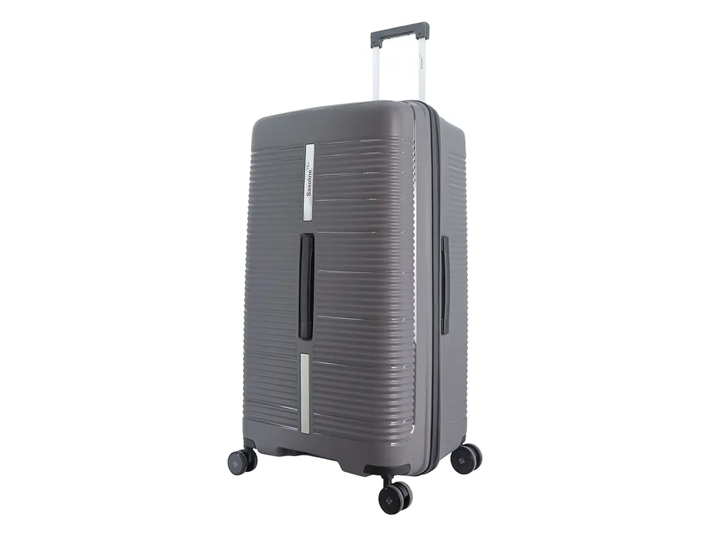 Günstig Saxoline Blue Overly 80 cm Reisekoffer - Silver