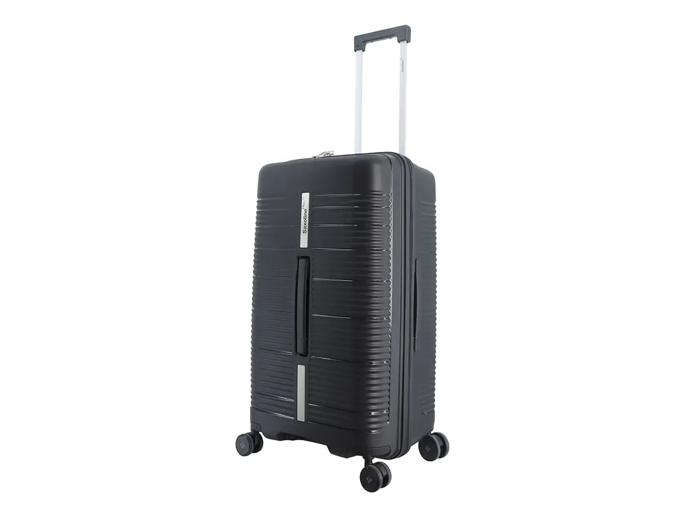 Neue Ware Saxoline Blue Overly 70 cm Reisekoffer - Black