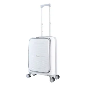 Neu Im Sortiment Saxoline Blue Boho 56.5 cm Reisekoffer - White