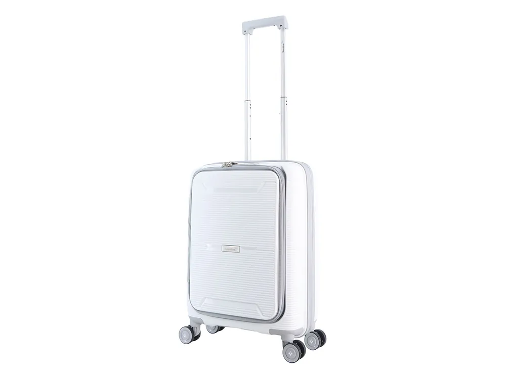 Neu Im Sortiment Saxoline Blue Boho 56.5 cm Reisekoffer - White