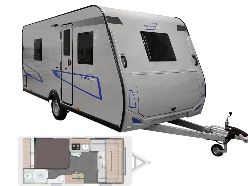 Caravelair Sport Line 455 2026 Wohnwagen Echt