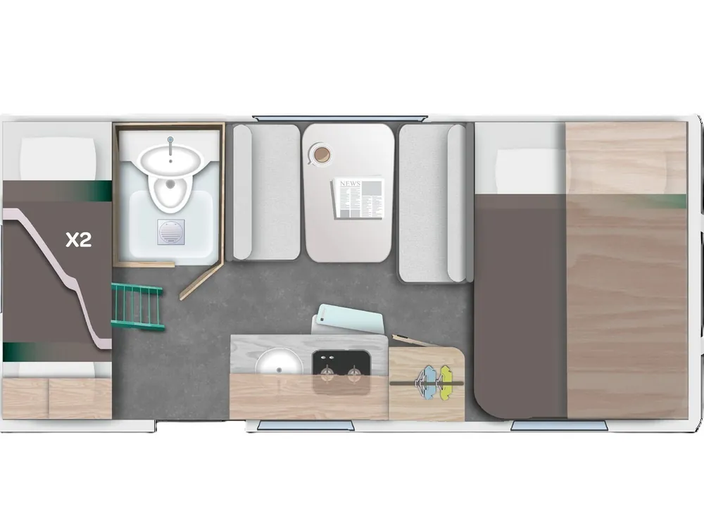 Geprüft Caravelair Alba 466 2026 Wohnwagen