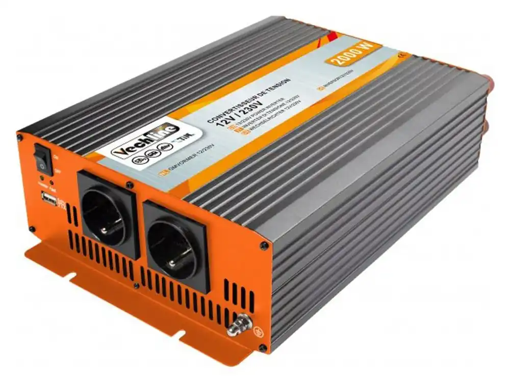 Zertifiziert Vechline 12V-230V Inverter - 2000 Watt
