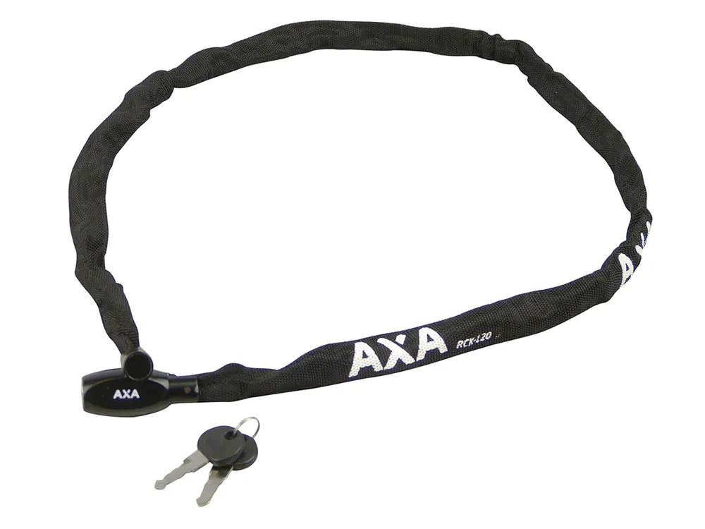 Echt Axa Rigid RCK 120/3,5 Kettenschloss - Black