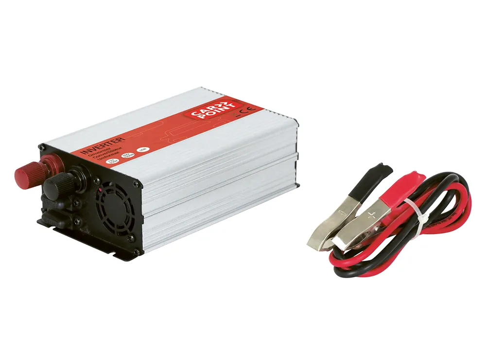 Versand Am Gleichen Tag Carpoint 12V>230V Französische Steckdose Inverter - 600 Watt