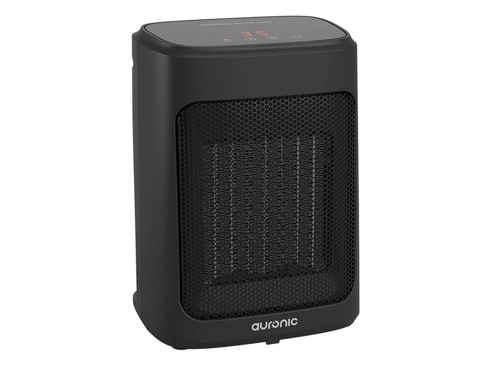 Zertifiziert Auronic Ventilatorheizung Digital 2000W - Black