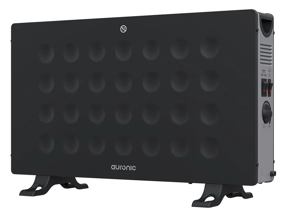 Auronic 2000 Watt Konvektorheizung - Black Letzte Chance