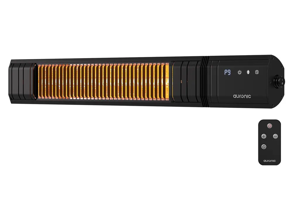 Auronic 2000 Watt Infrarot Terrassenstrahler - Black Beliebt