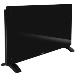 Vonroc 2500 watt glasplatten-konvektorheizgerät - Black Preisreduziert