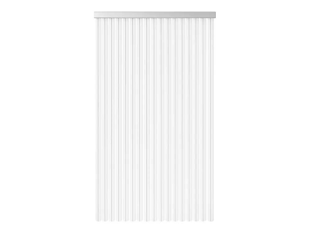 Bestpreis HEM PVC 90 x 220 cm türvorhang - White