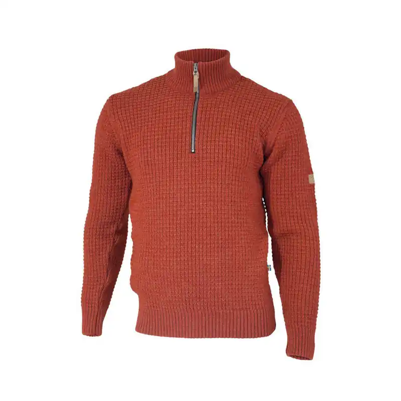 Abverkauf Ivanhoe moritz half-zip herrenpullover - rot