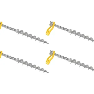 Ausverkauf Haba Alu-Camp Schraubheringe 31 cm – 4er-Set