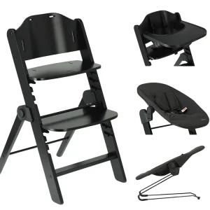 Deryan Odin Hochstuhl mit Wippe - Black Sale