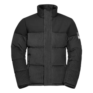 Garantierte Lieferung Jack Wolfskin Nature Corduroy Winterjacke - Black