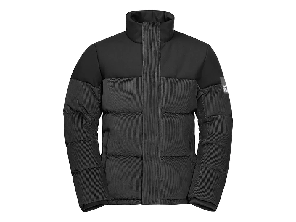 Garantierte Lieferung Jack Wolfskin Nature Corduroy Winterjacke - Black
