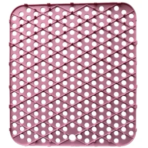 Hem 29,5x26 cm rutschfeste abtropfmatte aus silikon - pink Preisreduziert
