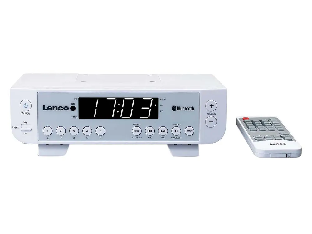 Rabatt Lenco kcr-100wh fm-küchenradio