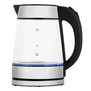 KitchenBrothers Glas Wasserkocher 1.7L - Stainless Steel Angebot