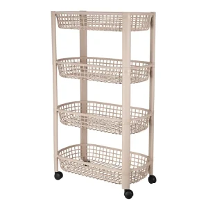 Excellent Houseware Küchenwagen - Beige Sale