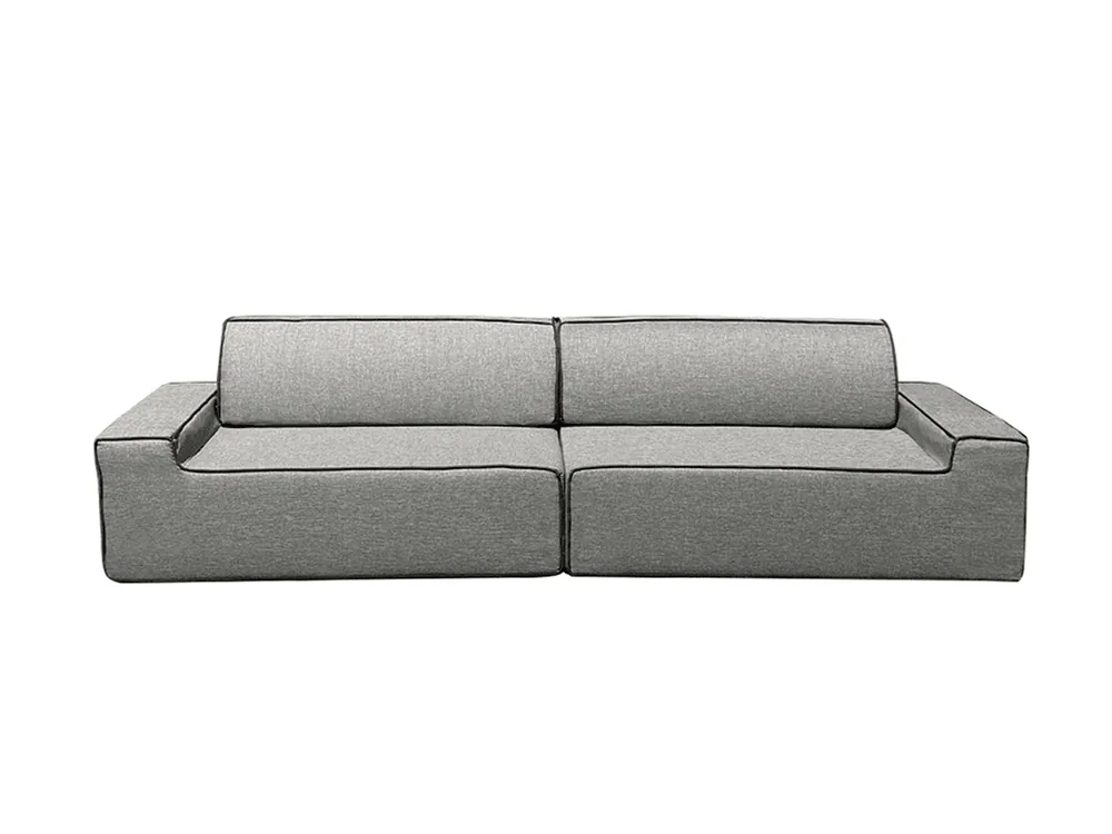 Zertifiziert ARKO Doppel-Modulsofa - 240x80cm Grau