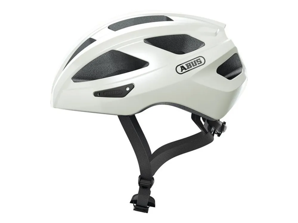 Sichere Zahlung Abus Macator Fahrradhelm – Pearl White