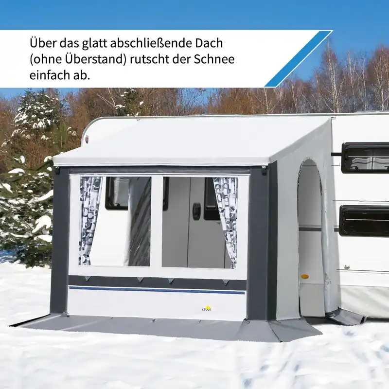 DWT Cortina III 200x150 cm Wohnwagenteilzelt - Grey Top-Seller