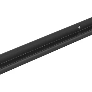 ProPlus 180° 100 cm Aluminium Kederschiene– Schwarz Schnäppchen