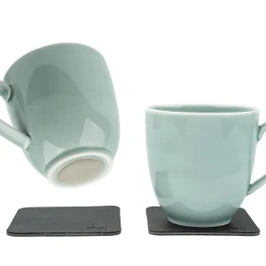 Bestpreis Silwy Magnet-Porzellantassen - Cyan