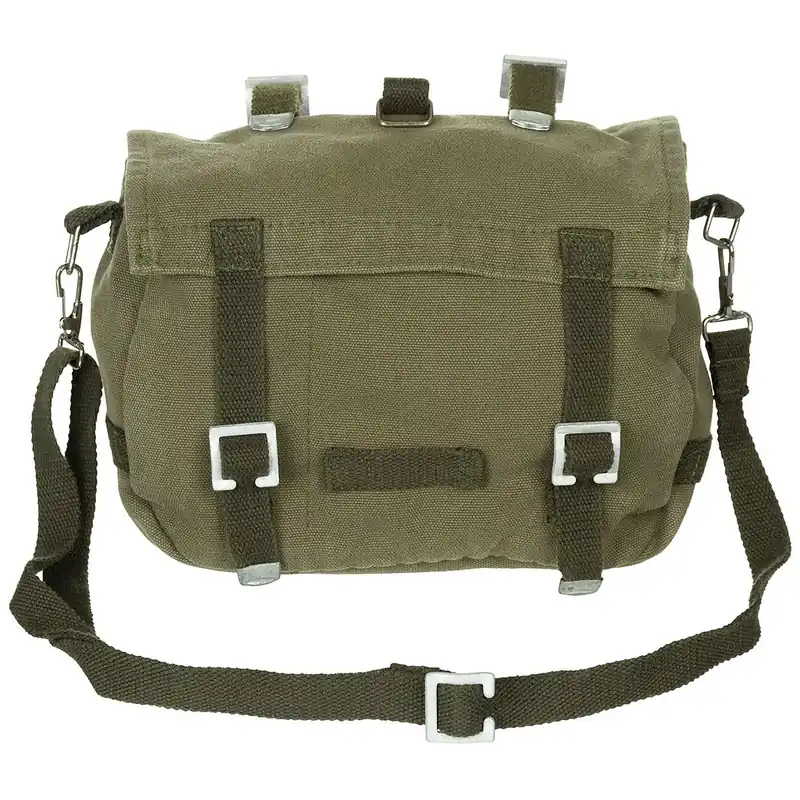 MFH Bundeswehr Brotbeutel mit Gurt Umhängetasche oliv washed Nur Für Kurze Zeit